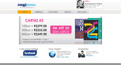 Desktop Screenshot of mogipress.com.br